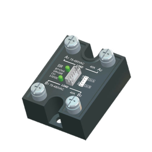兩路交流固態(tài)繼電器 XSSR-2DA48-W2